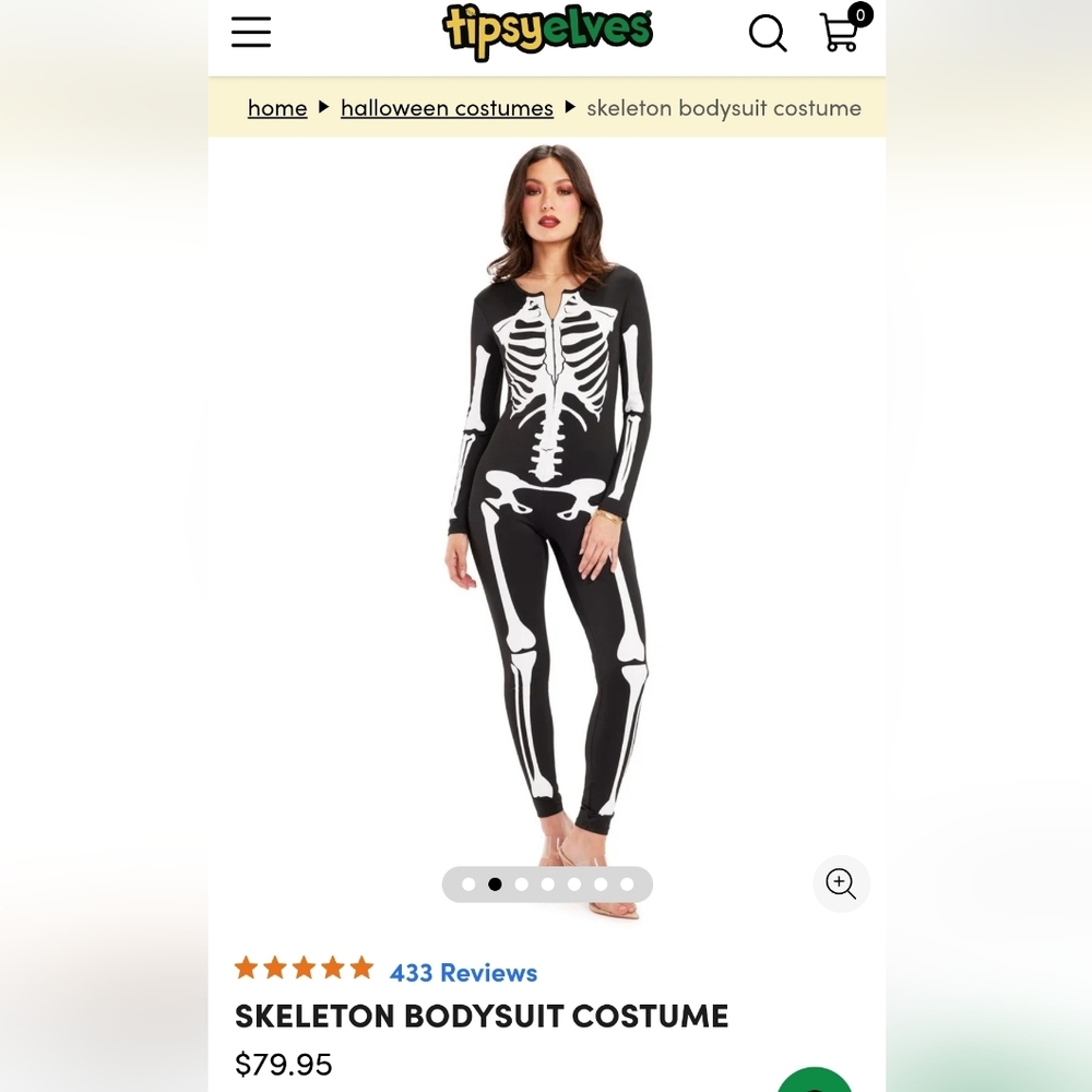 Silky Skeleton Jumpsuit